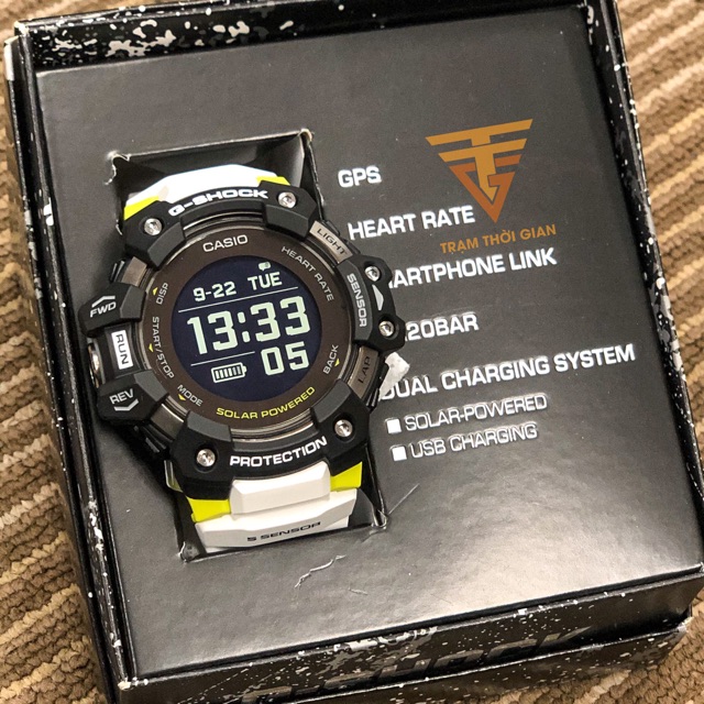 Đồng hồ nam Casio G-shock GBD-H1000-1A7 - Kích thước vỏ: 63 × 55 × 20,4mm