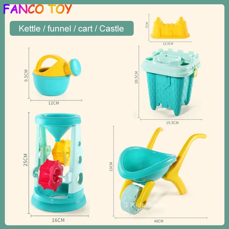 Bộ Đồ Chơi Đi Biển Gồm Xô Và Xô Đựng Cát Y136 Dành Cho Trẻ Em