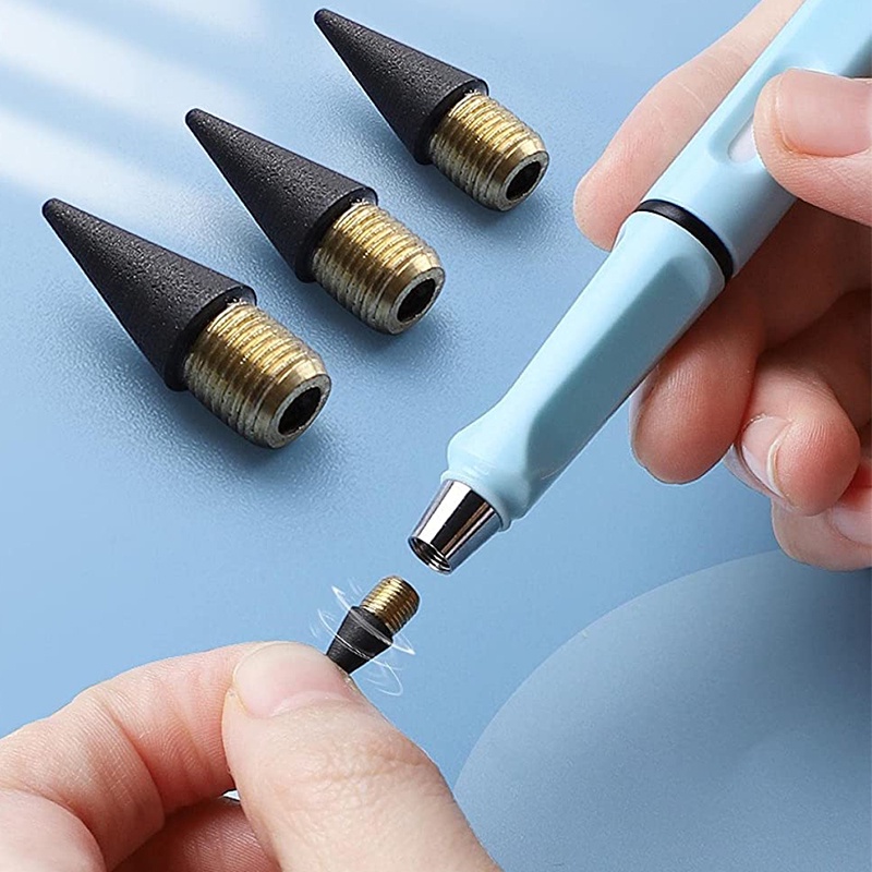 Bút Chì Vẽ Vĩnh Viễn Không Mài Bằng Kim Loại Có Thể Xóa Được