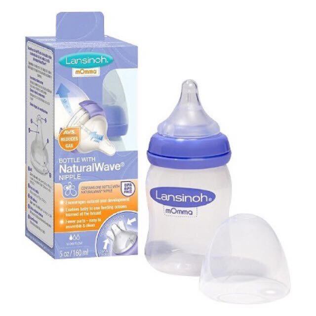 BÌNH SỮA CỔ RỘNG LANSINOH 160ML