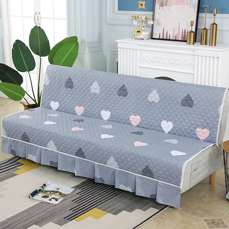 Vỏ Bọc Đệm Ghế Sofa Lười Không Trơn Gấp Gọn Chống Bụi Trang Trí Đơn Giản Thông Dụng