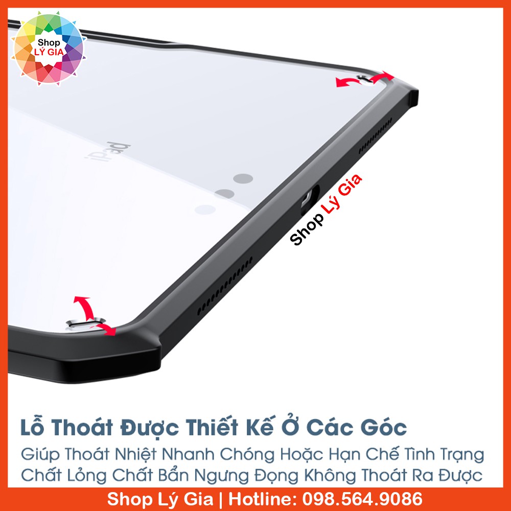 Ốp lưng XUNDD chống sốc cao cấp cho iPad Pro 11'/12.9', Air 2/3/4, iPad Mini 4/5/6, iPad Gen 5/6/7/8/9