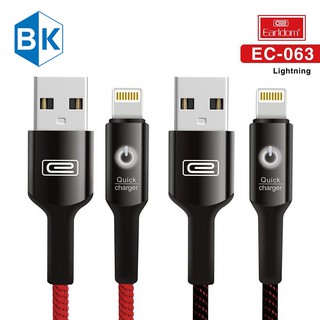 Cáp Earldom EC-063i tự ngắt Lightning /Micro/ Type-C