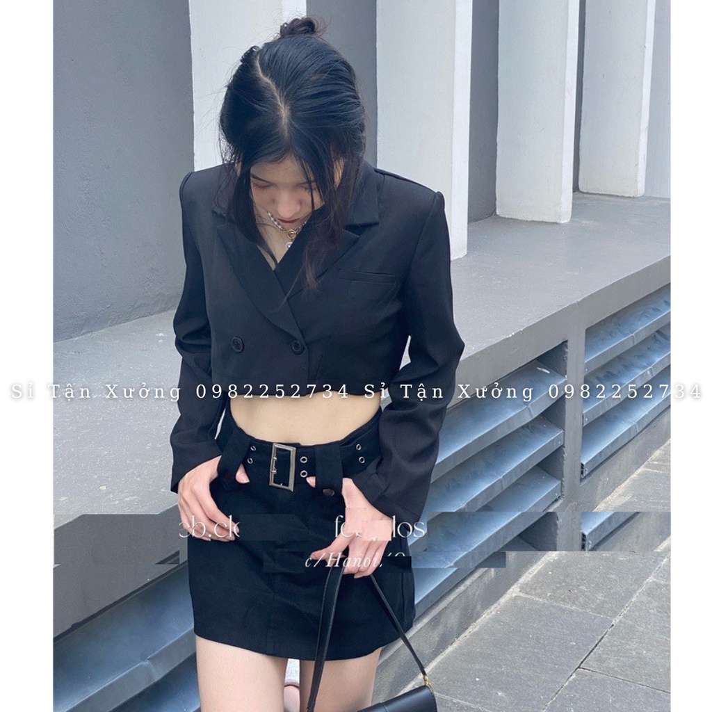 Chân váy kaki nữ kèm đai có quần lót trong siêu đẹp kaki 582