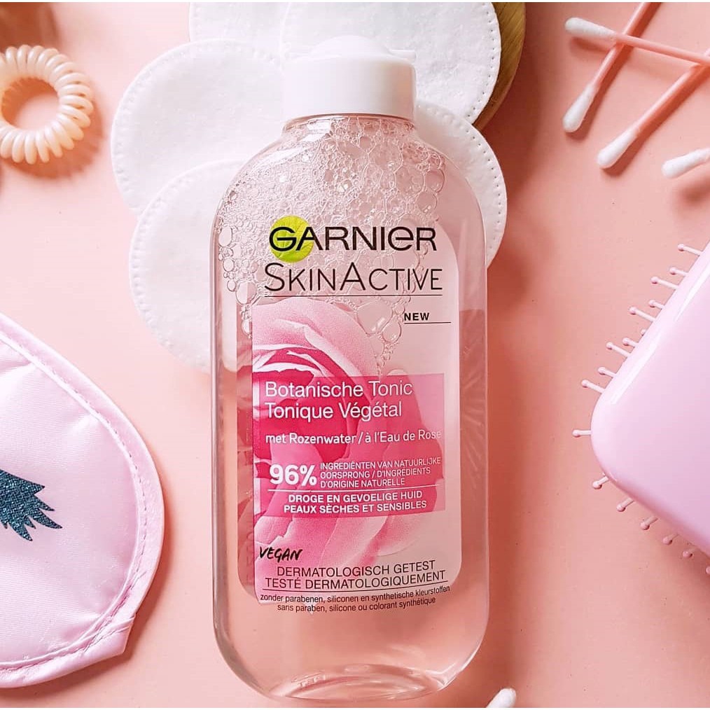 [Auth] Nước Hoa Hồng Garnier Vegan 200ml [Sản xuất tại Nga]