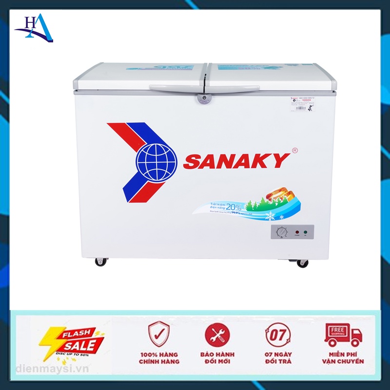 Tủ đông Sanaky VH-2899A1 280 lít (Miễn phí giao tại HCM-ngoài tỉnh liên hệ shop)