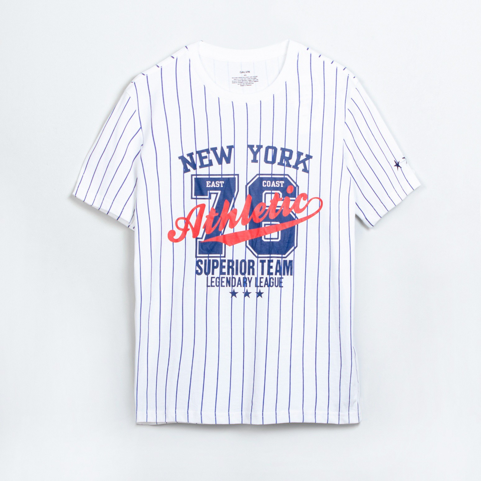 Phông Galvin New York, tee shirt bóng chày thể thao apgv32 - Leo Vatino