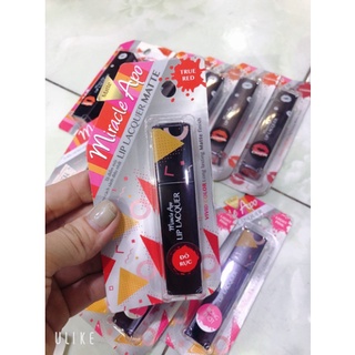 Chính hãng Son Miracle Apo Lip Lacquer Matte 3ML