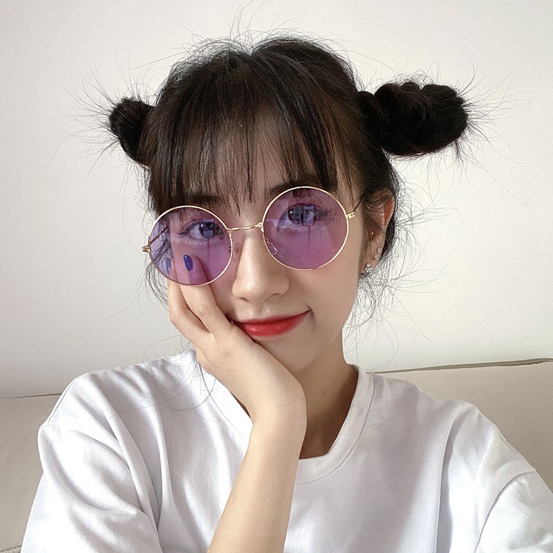 Kính mắt thời trang Eyes Light T223 nữ gọng kính kim loại pha nhựa nhiều màu