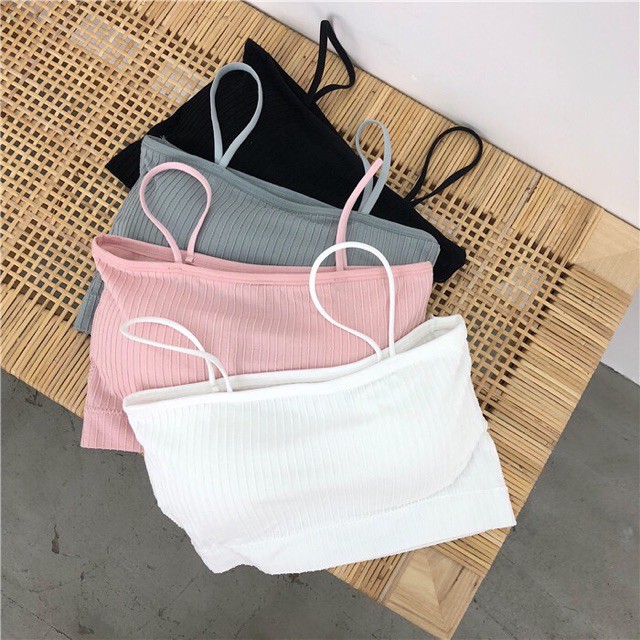 Áo Bra Ống Tăm 2 Dây