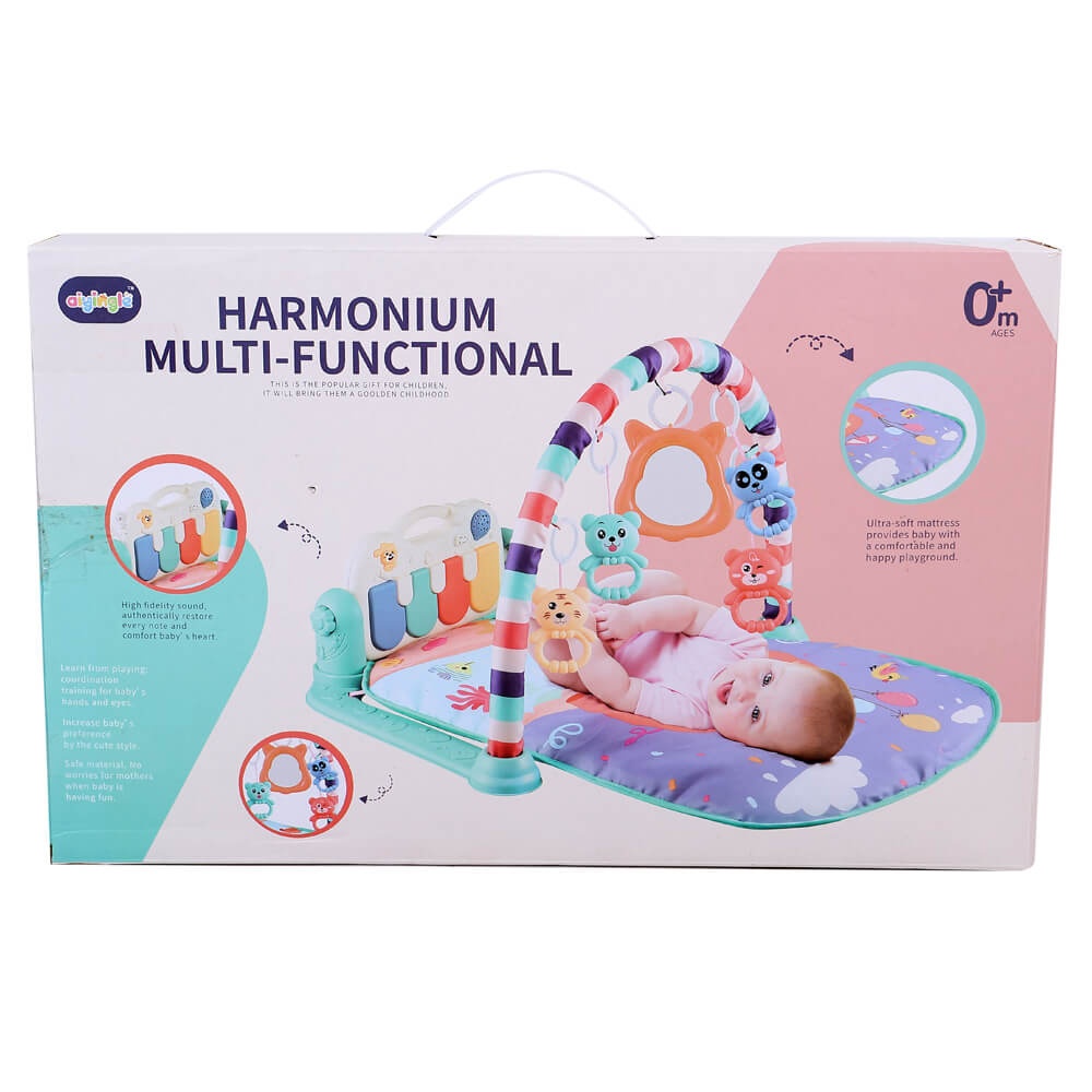 [Hàng chính hãng Umoo]Thảm nhạc cho bé, trẻ sơ sinh nằm chơi, vận động Baby Gym Mat