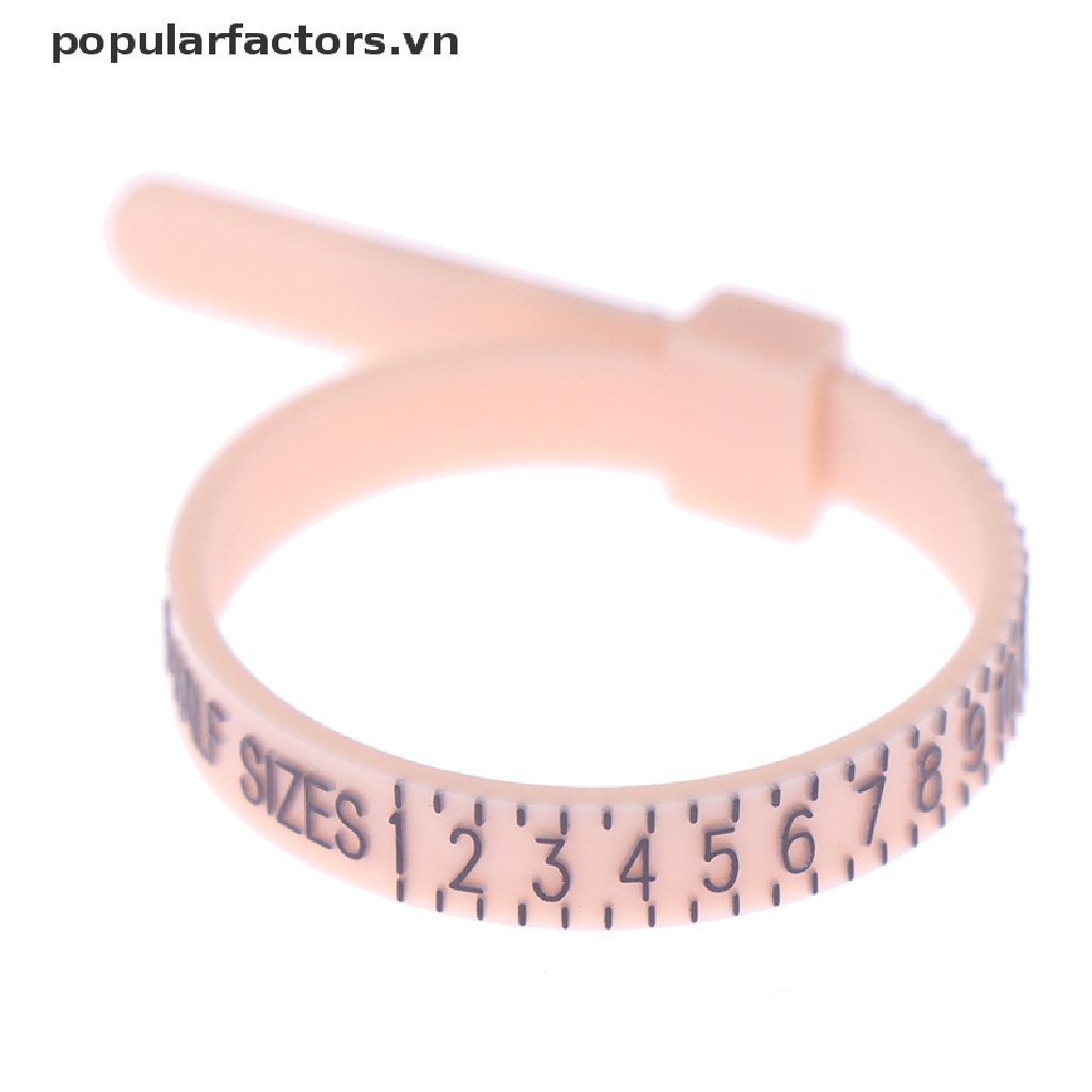 Thước Đo Kích Thước Nhẫn Bằng Nhựa Chuyên Nghiệp