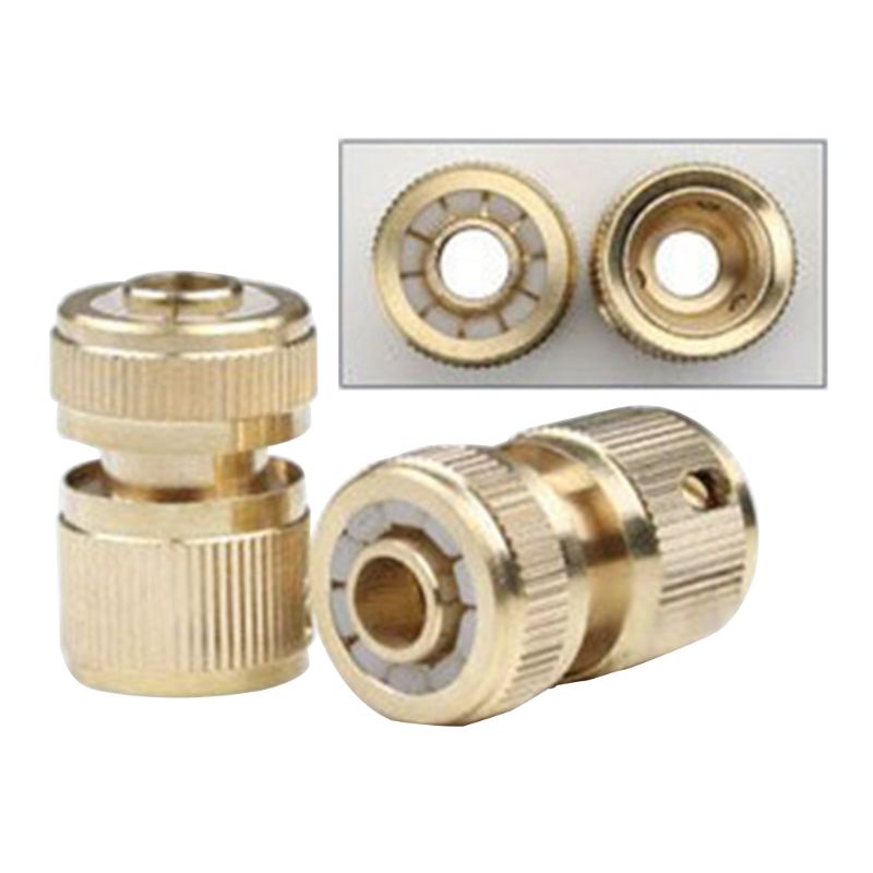 Đầu Nối Vòi Nước Tưới Vườn Bằng Đồng 1 2 inch