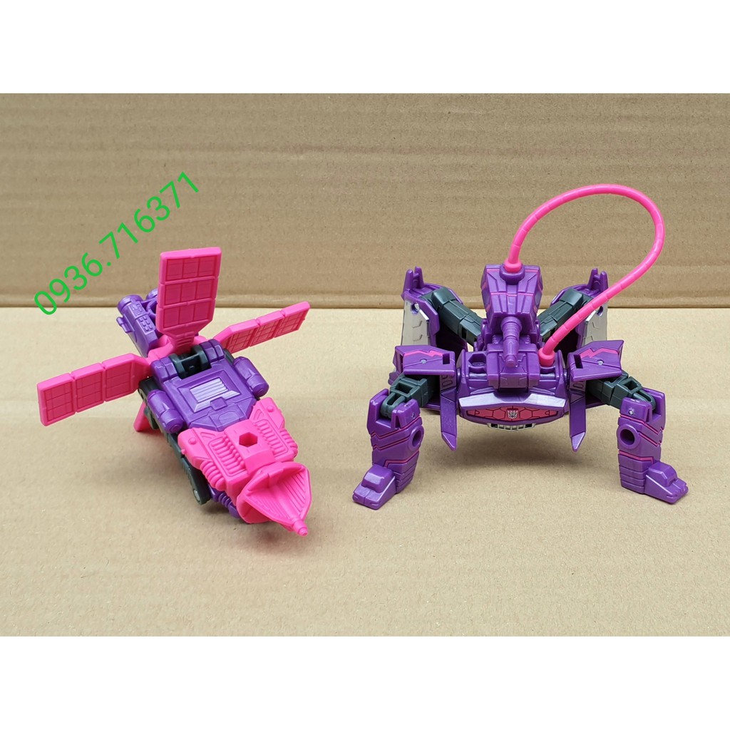 Robot biến hình màu tím nhiều bước Transformer - Hasbro (Mỹ)