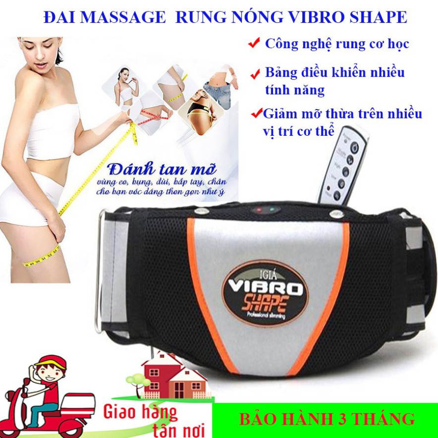 Giá Hot Đai Massage, Đai Massage Giảm Mỡ- Rung Nóng, Giảm Mỡ Bụng Và Toàn Thân Hiệu Quả. Bảo Hành Uy Tín. Mua Ngay!