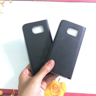 Samsung S7/S7e - Bao da S View siêu nhẹ màu đen