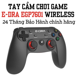 Mua Tay cầm chơi game (Gamepad) không dây E-Dra EGP7601 / EGP7602  Wireless - hỗ trợ Win10   Andorid - BH 24 tháng