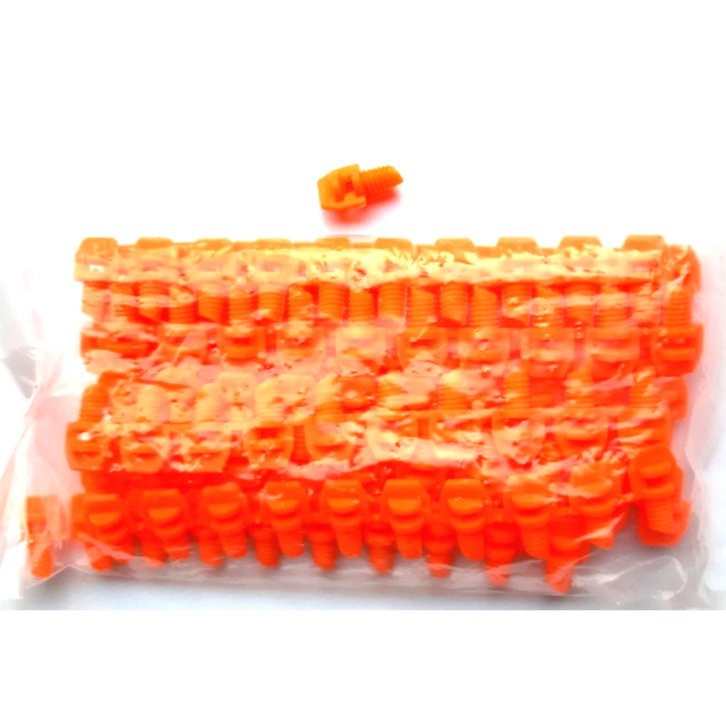 Béc bọ - 100 béc bọ phun mưa 1.6ly màu cam