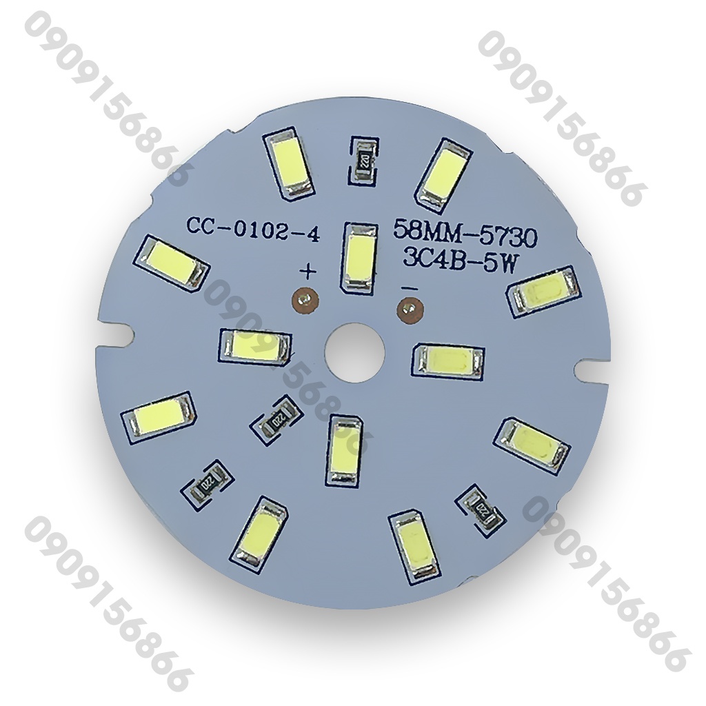 Led vỉ tròn 5W (12v)