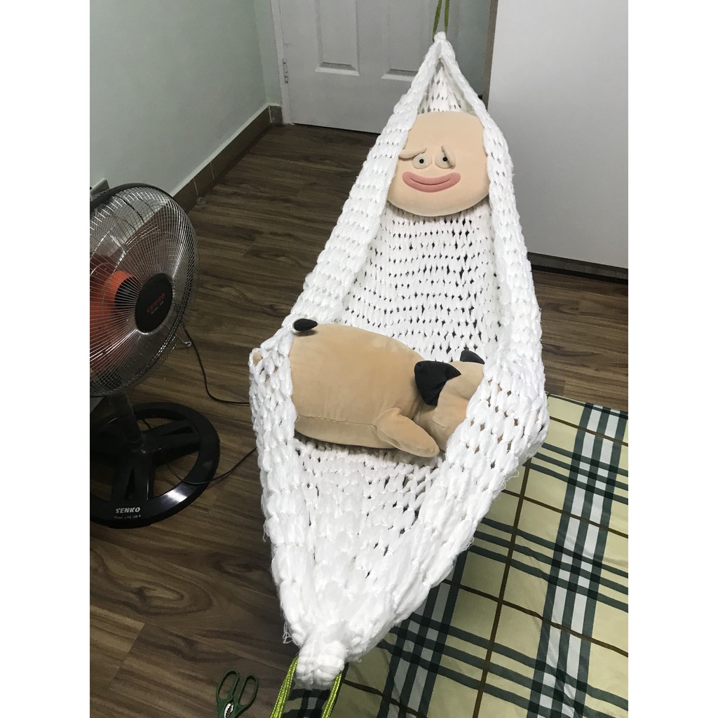 Võng Sợi Tơ 2m2 x 2m Cao Cấp (Võng Đan Thủ Công) | BigBuy360 - bigbuy360.vn