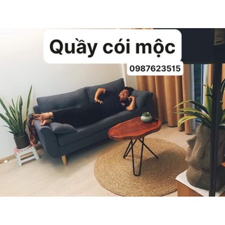 Thảm cói tròn trơn 1m,1m2(hàng đẹp xuất sắc)