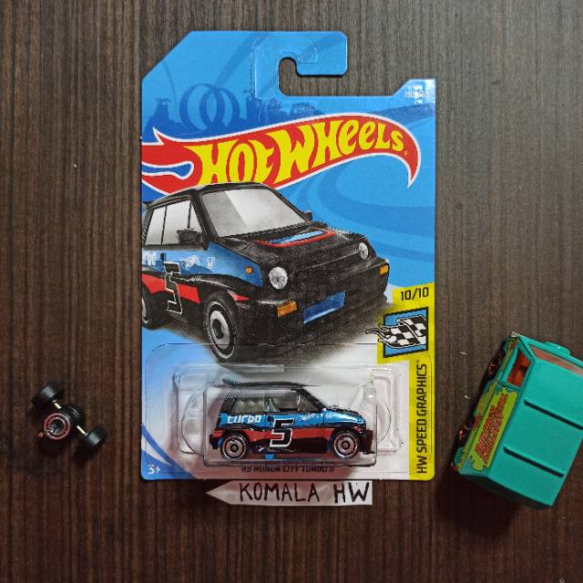 Hot Wheels Mô Hình Đồ Chơi Xe Hơi Honda City Turbo Ii