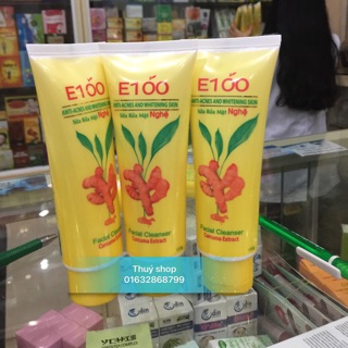 Sữa rửa mặt. E100 nghệ 100g