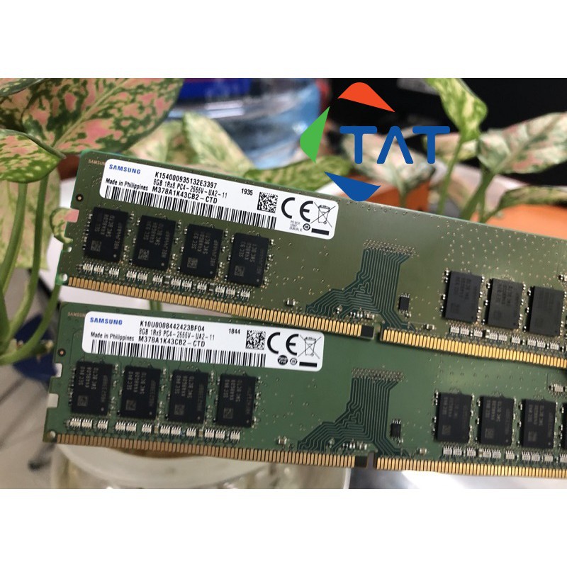 RAM 8GB DDR4 Kingston Samsung Hynix Bus 2400MHz 2666MHz 1.2V Dùng Cho Máy Tính Bàn PC Desktop Bảo hành 36 tháng 1 đổi 1