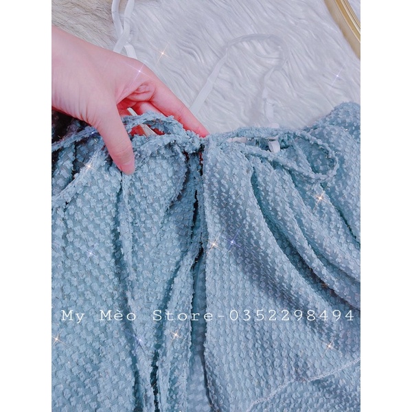 Yếm nơ xanh ✨ | BigBuy360 - bigbuy360.vn