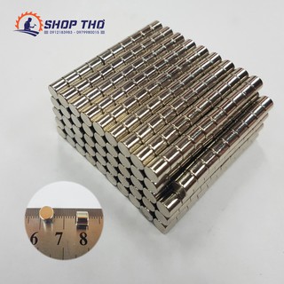 Nam châm hạt tròn D6*5mm (15viên)