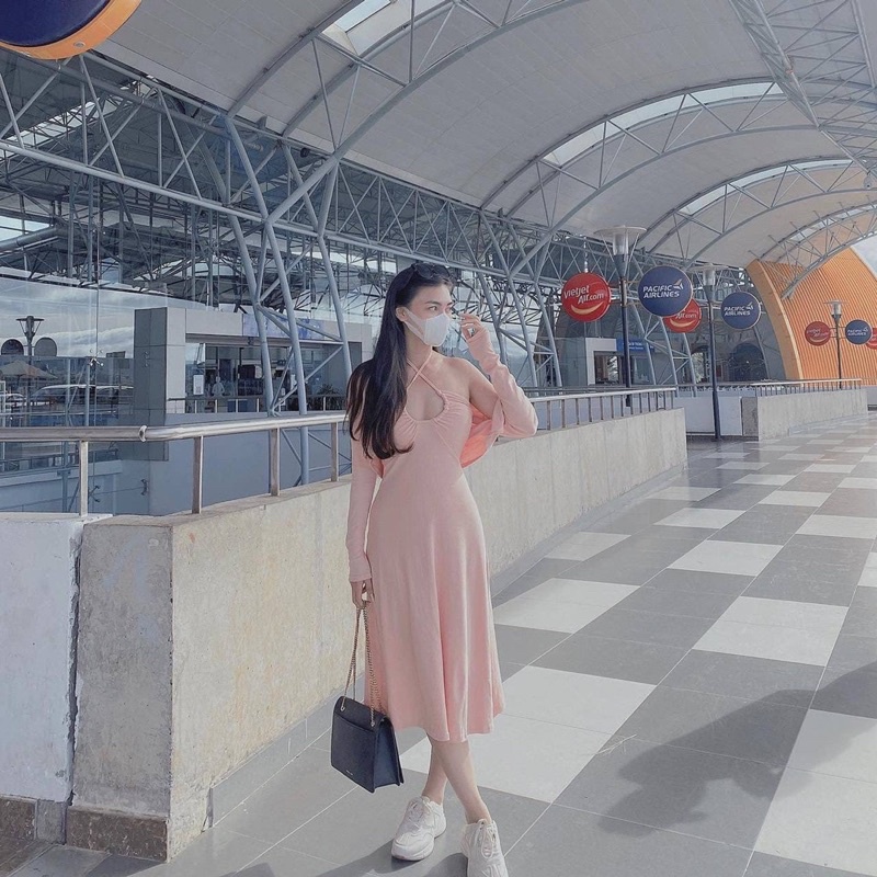 Set áo khoác  kèm váy- H clothes shop