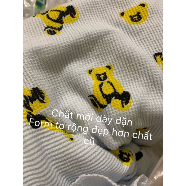 Set Ngủ Hai Dây Ren Hoa Gấu - Rere.Store [FREESHIP] - Bộ quần áo ngủ mặc nhà trẻ trung, form rộng dễ mặc cá tính nữ | BigBuy360 - bigbuy360.vn