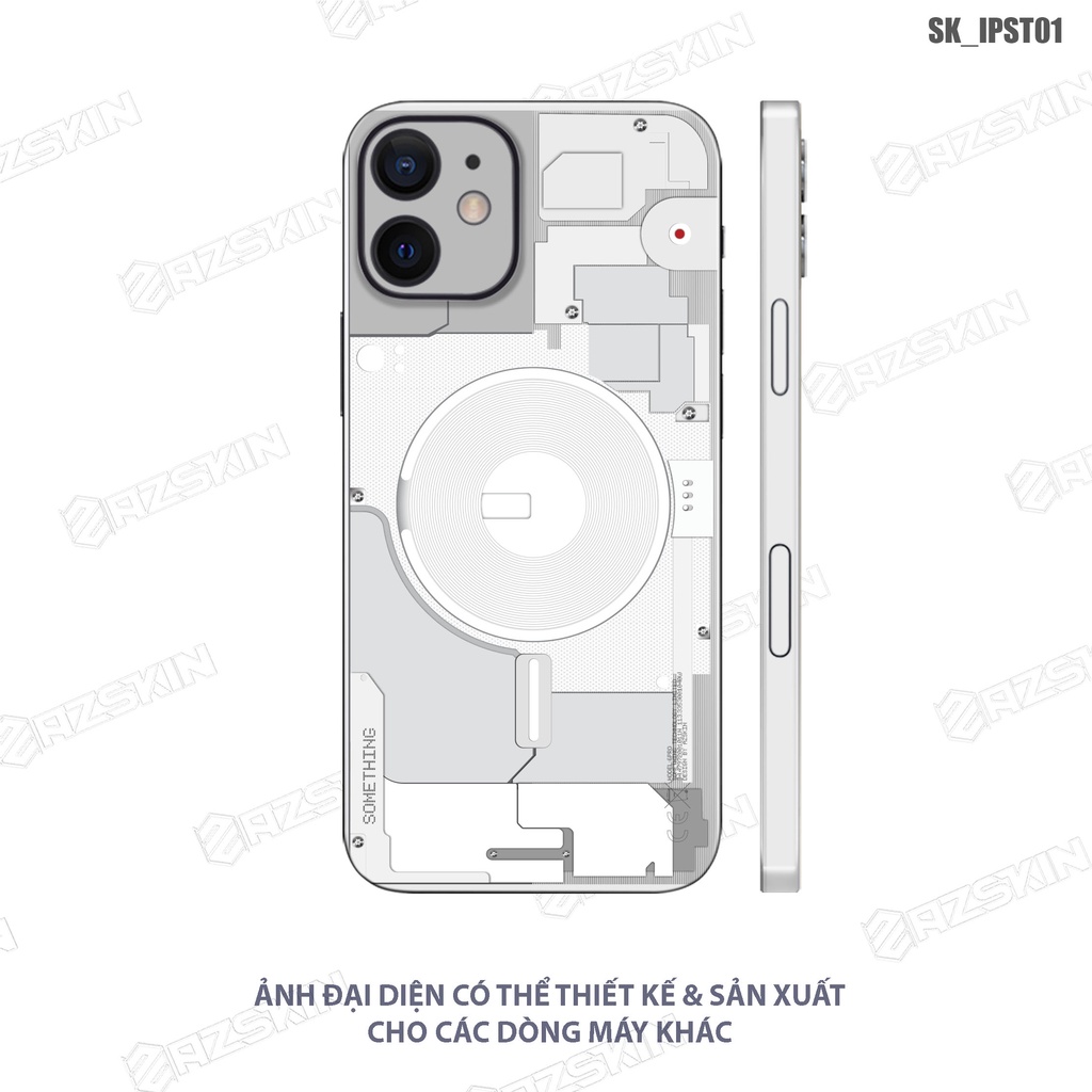 Miếng Dán Skin SOMETHING Phone Dành Cho Tất Cả Mọi Dòng IPhone |SK_IPST01| Chất Liệu Miếng Dán Cao Cấp, Khuôn Cắt CNC