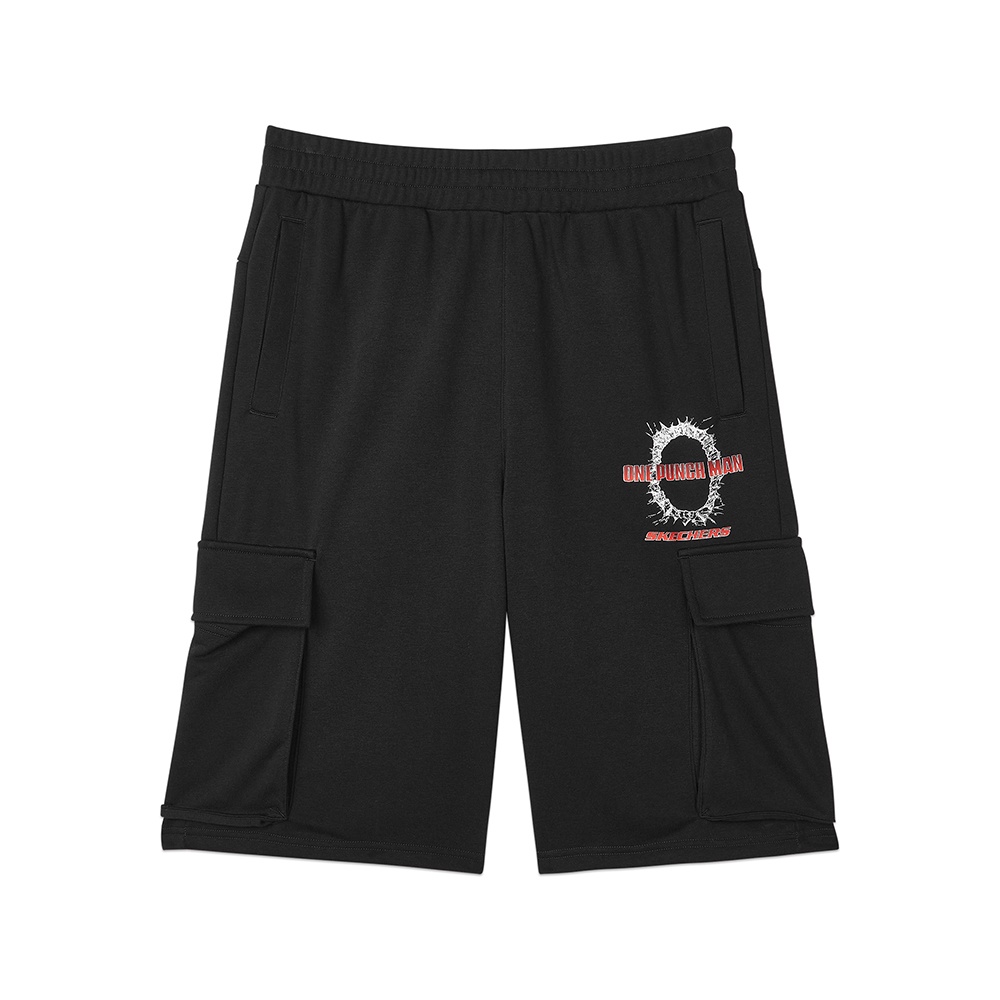 Skechers Unisex Quần Shorts Thể Thao One Punch Man - L121U110-002K