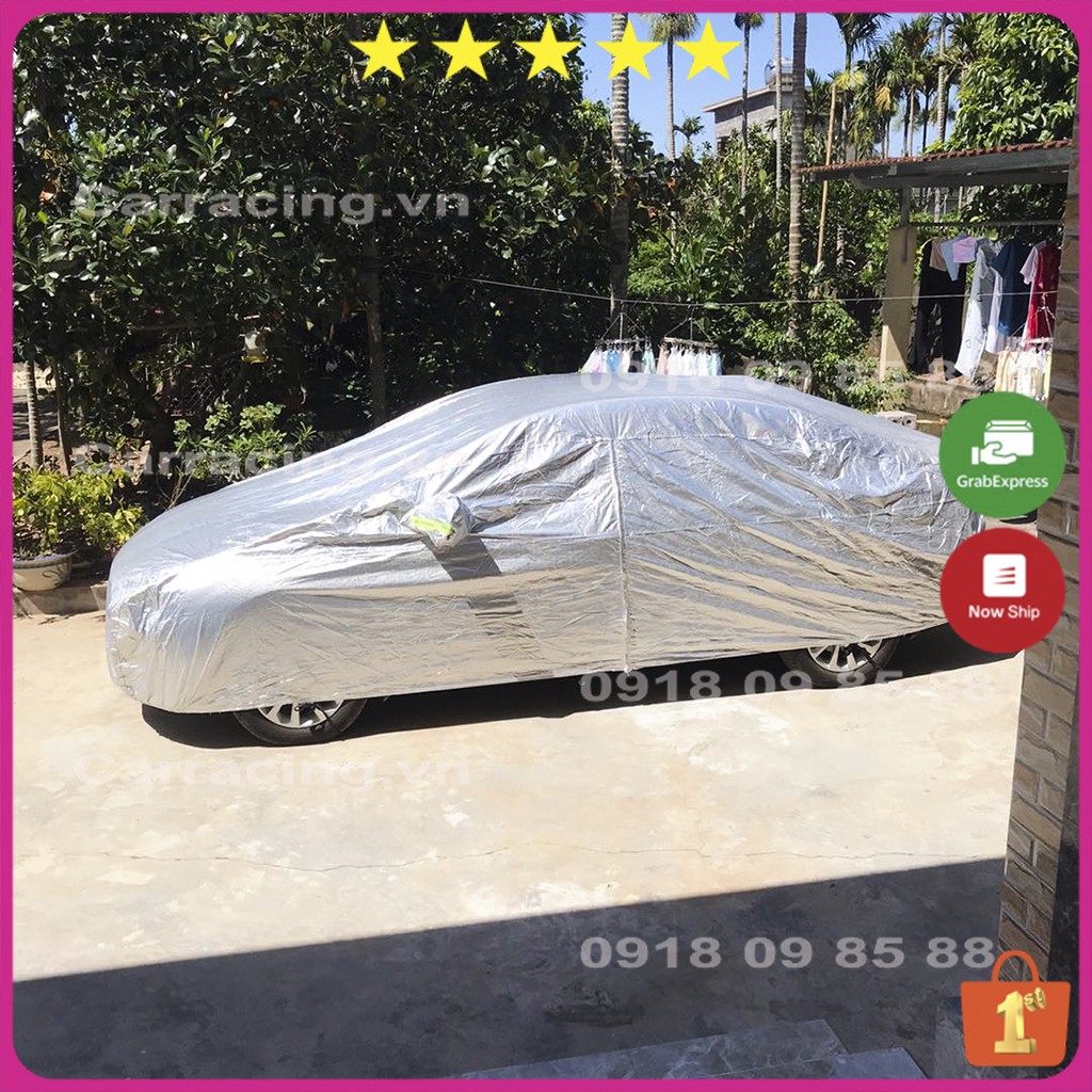 Bạt phủ ô tô CARRACING VA02 Bạt phủ xe ô tô 3 lớp cao cấp 🌦️chống nắng mưa bụi bẩn🌦️ 4 chỗ , 5 chỗ , 7 chỗ , bán tải | BigBuy360 - bigbuy360.vn