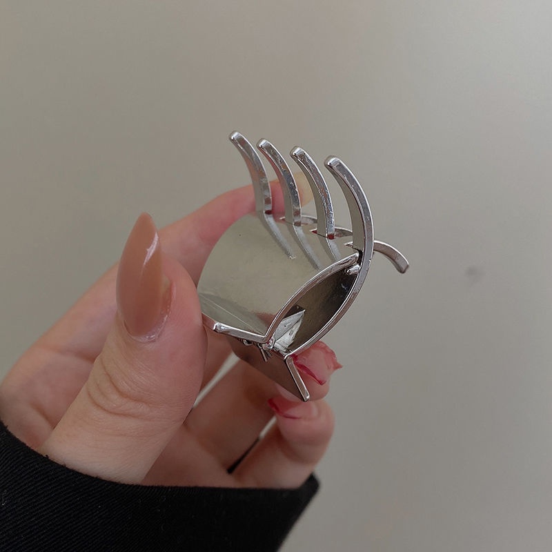 Kẹp tóc kim loại cỡ lớn thời trang phong cách Hàn Quốc hàng mới 2021