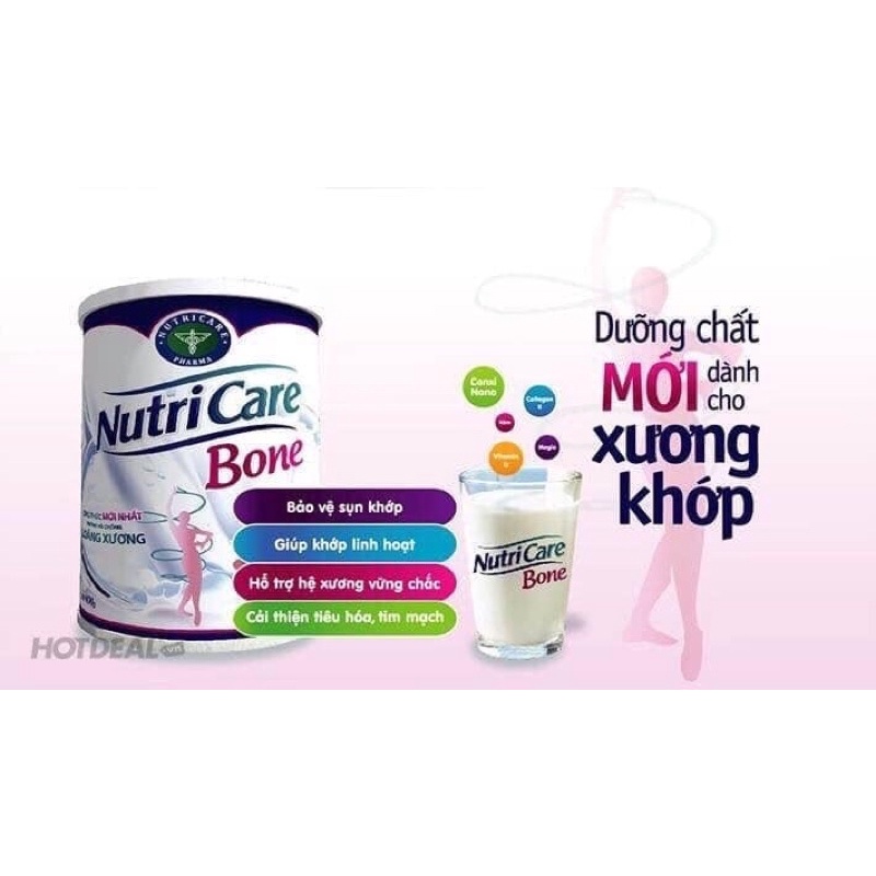 Sữa Bột Nutri Cảe Bone dành cho người phòng chống loãng xương