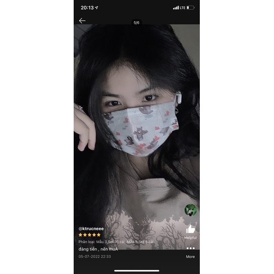 Khẩu Trang Cao Cấp 4 Lớp Hoạ Tiết Hoạt Hình Garcotex Fashion Mask