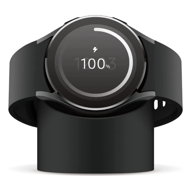 [3C] Giá Đỡ Điện Thoại Kiêm Đế Sạc Đa Năng Bằng Silicon Cho Đồng Hồ Thông Minh Watch 5
