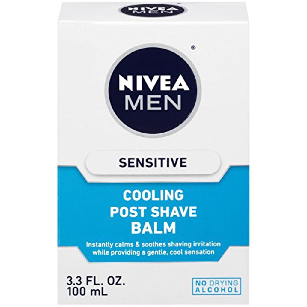 SÁP DƯỠNG SAU CẠO RÂU NIVEA MEN AFTER SHAVE BALM KHÔNG CỒN CHO DA NHẠY CẢM - 100ML