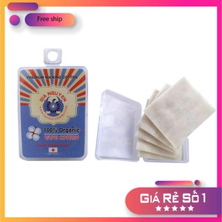 ⚡️GIÁ TỐT⚡️ Hộp Bông Cotton Tinh Khiết - Dùng cho thiết bị hóa hơi (Hộp 5 miếng/ Hộp 20 miếng)