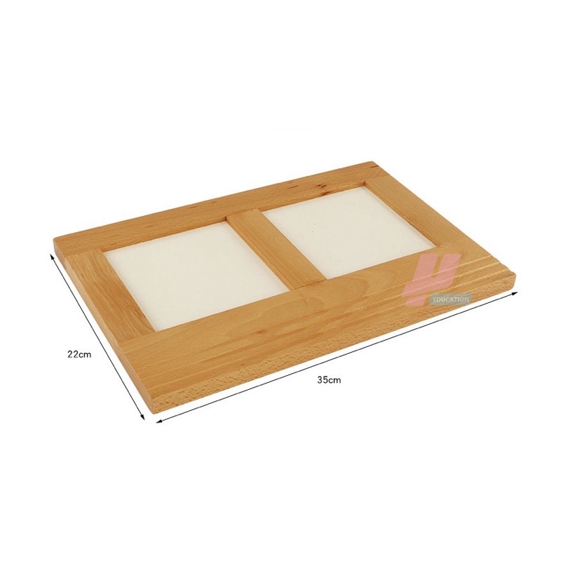 Khay đặt khuôn viết chữ (Metal Insets Tracing Tray)