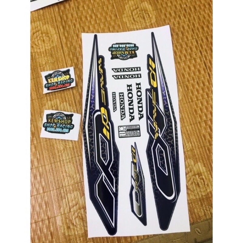 Tem Giả Zin Wave 2019 Dán Các Loại Xe Wave 50/100/110