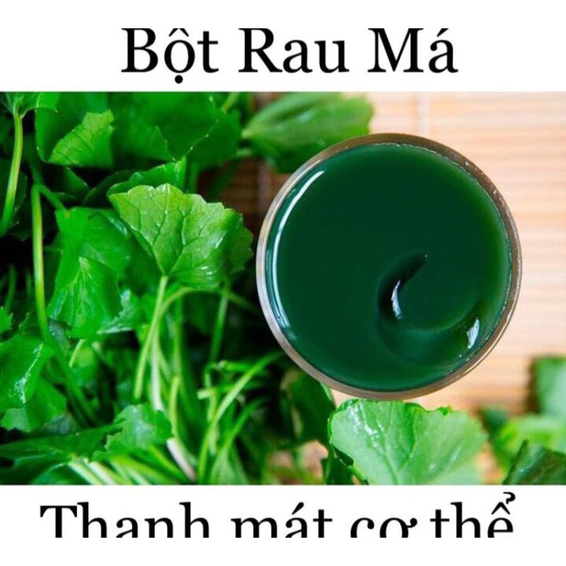 100gr bột rau má sấy lạnh.thơm mát