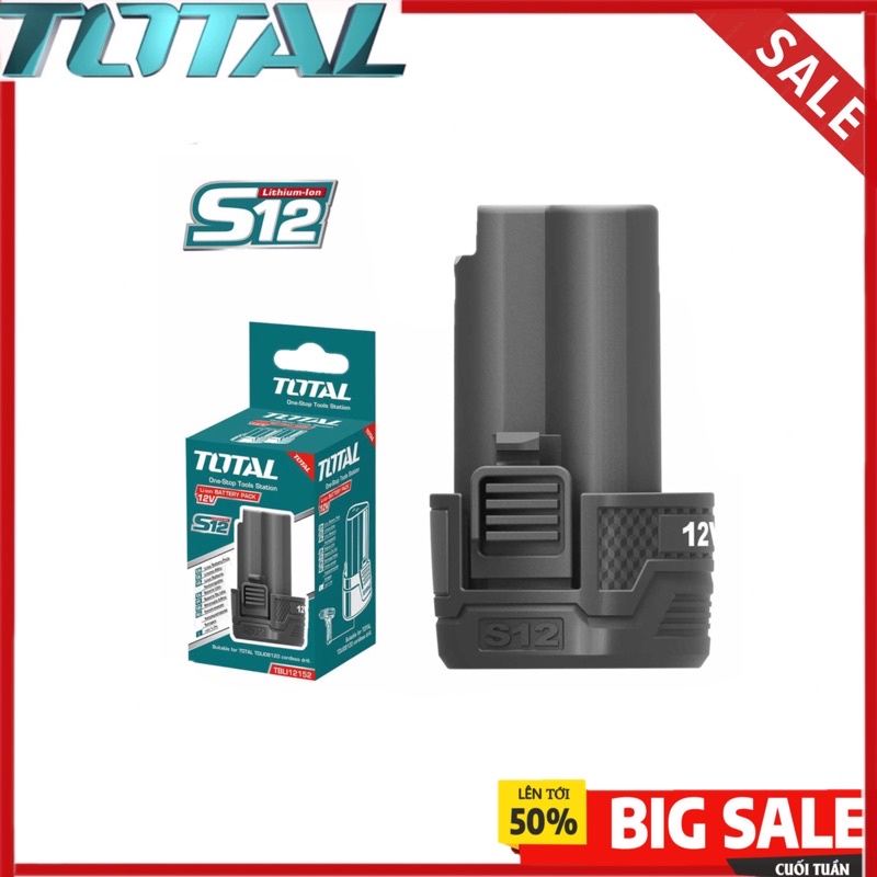 TOTAL Pin Lithium S12 (12V) TBLI12152