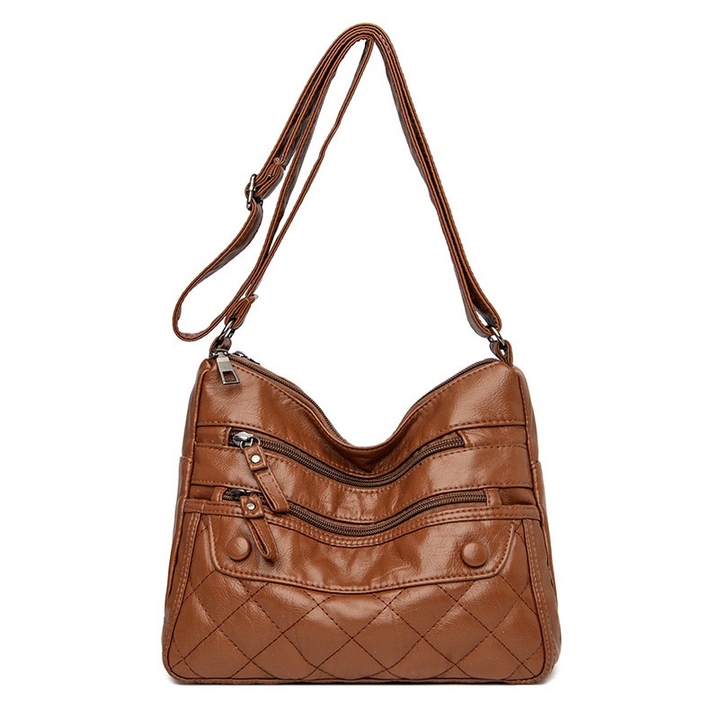 Túi Đeo Chéo Nữ Da Mềm Nhiều Ngăn Kiểu Mới Dành Cho Chị Em Công Sở