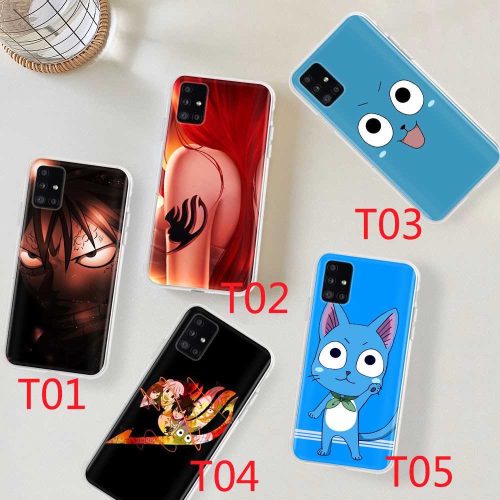 Ốp Điện Thoại Mềm Trong Suốt Hình Fairy Tail Gt110 Cho Samsung Galaxy A31 A51 A50 A50S A70 A70S A60 A80 A90 A91