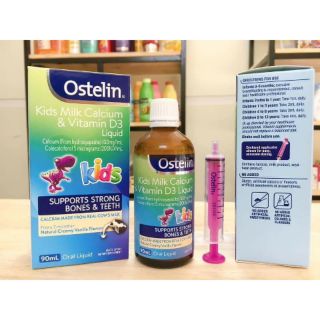 Ostelin Kids Milk Calcium & Vitamin D3 dạng nước bổ sung