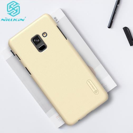 [BH 1 ĐỔI 1] Ốp lưng sần siêu mịn Samsung Galaxy A6 2018 chính hãng Nillkin mặt lưng nhám (Tặng kèm miếng dán từ tính)