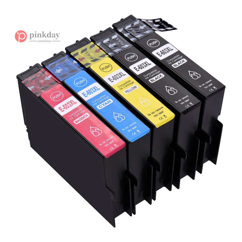 Ready in stock Aibecy 603XL Ink Cartridges Replacement for Epson 603XL 603 XL Compatible with Epson XP-2100/XP-2105/XP-3100/XP-3105/XP-4100/XP-4105 Epson WorkForce WF-2810DWF/WF-2830DWF/WF- 2835DWF/WF-2850DWF Printer, 5 Pack